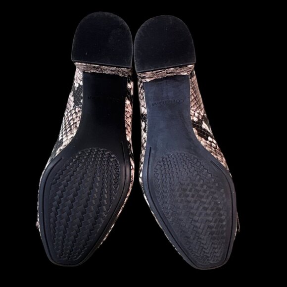 Cole Haan Tali Bow Pumps – Roccia Snake Print - Picture 4 of 5